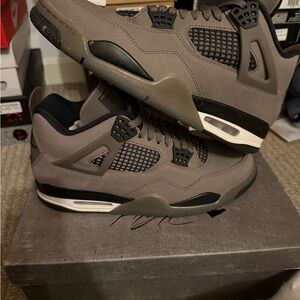 Air Jordan 4 Retro Cave Stone Black Phantom Size 11 VNDS Worn Once OG Box